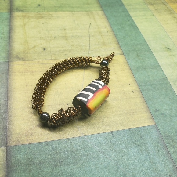 Wire wrapped pendant - Picture 5 of 6